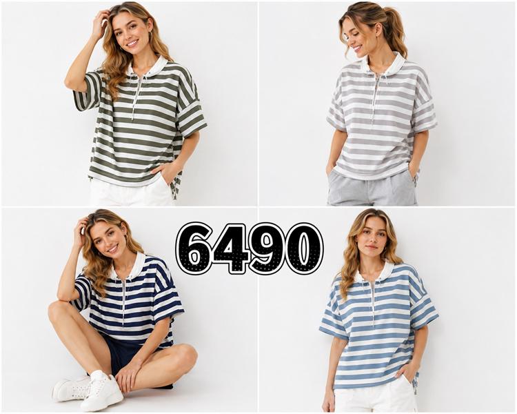 Футболка Gertie (48-58) 6490 l.blue (лето)