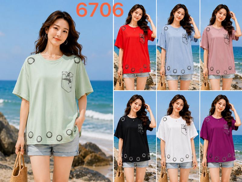 Футболка Gertie (XL-4XL) 6706 mix (лето)