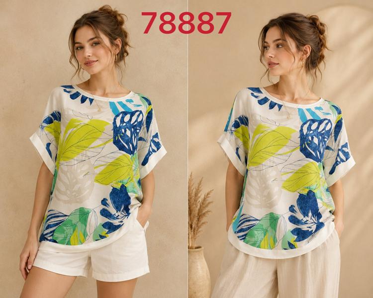 Футболка Gertie (XL-4XL) 78887 white (лето)