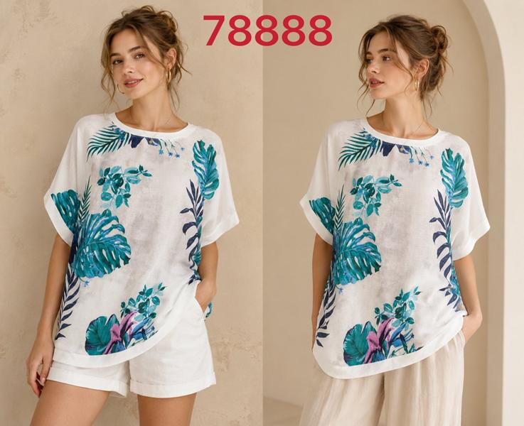 Футболка Gertie (XL-4XL) 78888 white (лето)