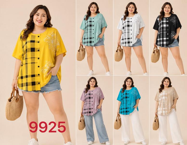 Футболка Gertie (5XL-6XL) 9925 mix (лето)