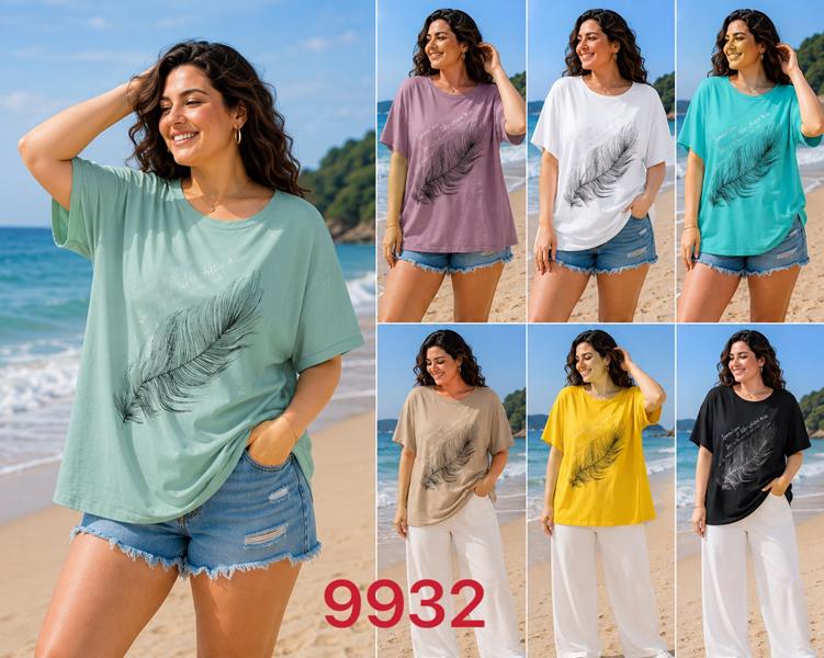 Футболка Gertie (7XL-8XL) 9932 mix (лето)