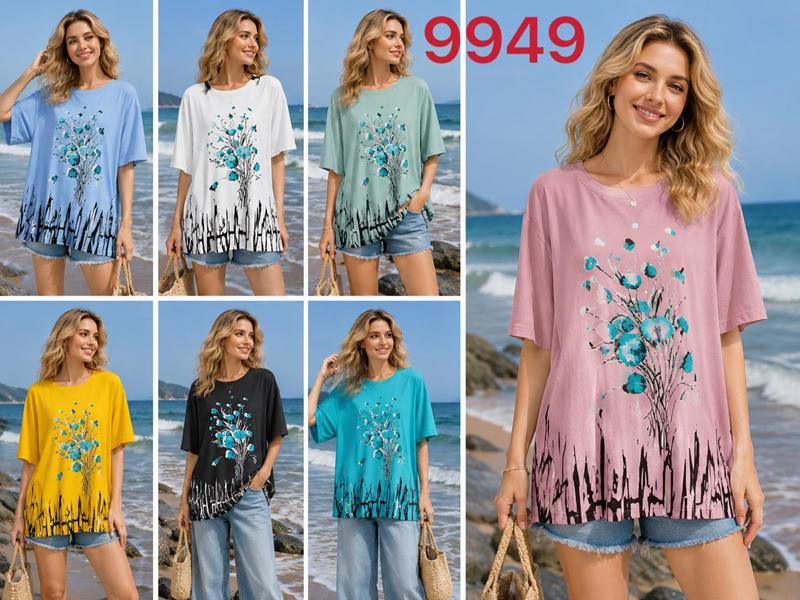Футболка Gertie (7XL-8XL) 9949 mix (лето)