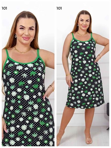 Сарафан Vehuiah (XL-5XL) 26101 black (лето)