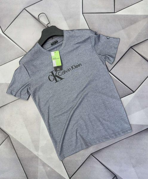 Футболка Rassul (S-2XL) 68039 grey (лето)