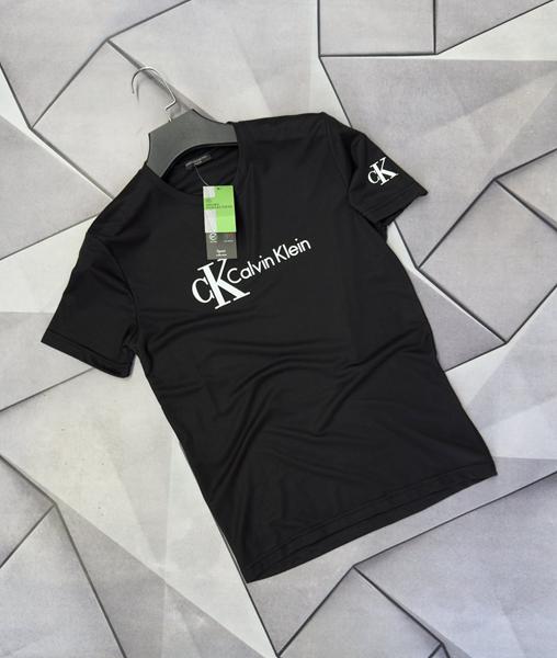 Футболка Rassul (S-2XL) 68040 black (лето)