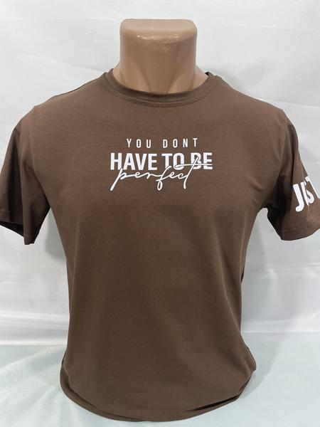 Футболка Sabihina (S-2XL) SB2117 brown (лето)