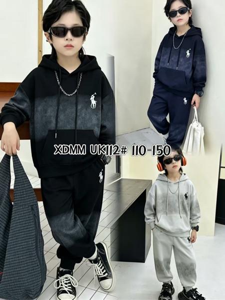Костюм спорт Farbique (110-150) UK112 black (деми)
