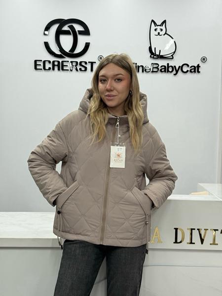 Куртка DGMD (M-2XL) 2690 nude (деми)