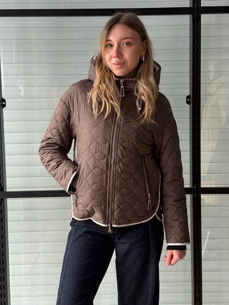Куртка DGMD (S-2XL) 324 brown (деми)