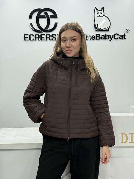Куртка DGMD (S-2XL) 597 brown (деми)