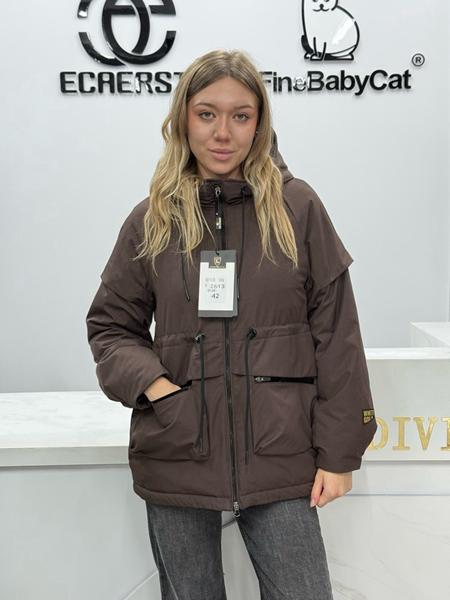 Куртка DGMD (42-50) 2613 brown (деми)