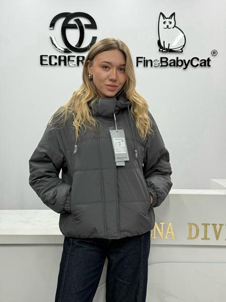 Куртка DGMD (S-2XL) 6626 grey (деми)