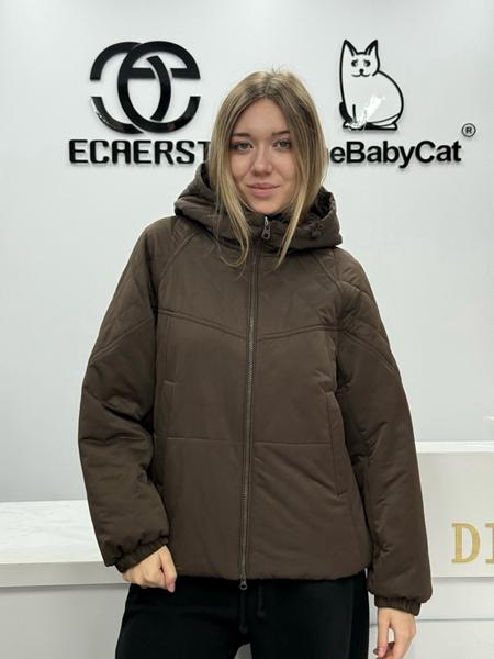 Куртка DGMD (XL-5XL) 6650 brown (деми)