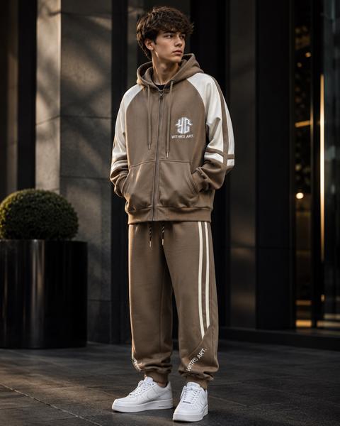 Костюм спорт Major (152-170) 24940 brown (деми)
