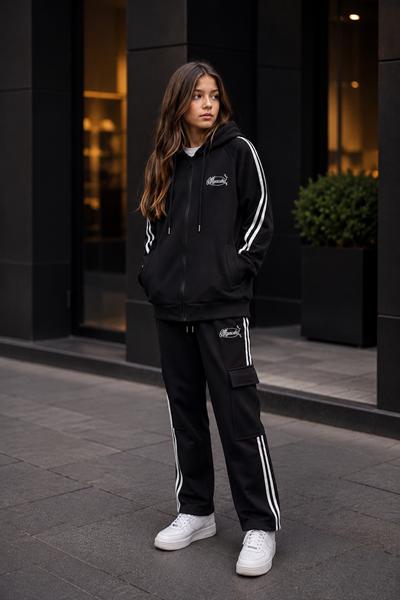 Костюм спорт Major (146-164) 88990 black (деми)