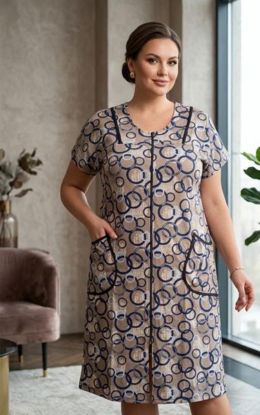 Халат Gull (50-60) 06 beige (лето)