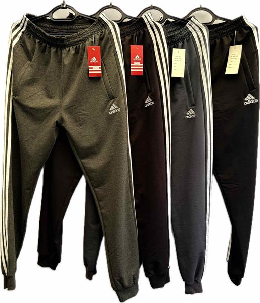 Штаны спорт Shoptime (46-56) S1254 black (деми)