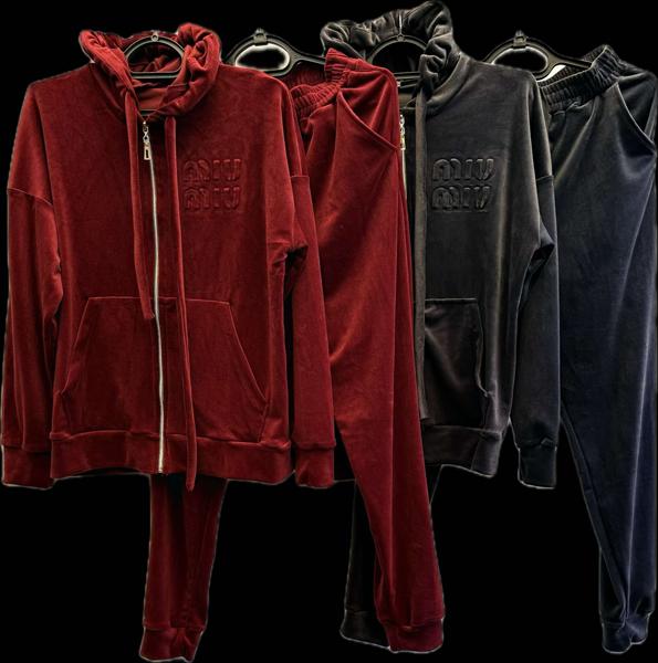 Костюм спорт Shoptime (52-58) S1255 red (деми)