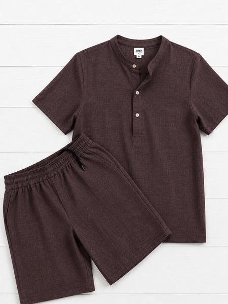 Костюм Shoptime (M-3XL) 733 brown (лето)