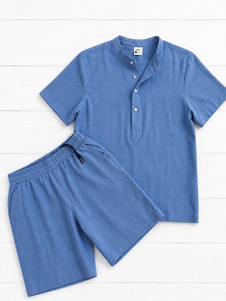 Костюм Shoptime (M-3XL) 733 blue (лето)