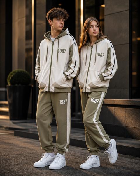 Костюм спорт Major kids (146-164) 24923 olive (деми)
