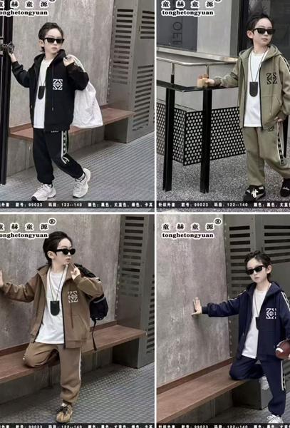 Костюм спорт Major kids (122-140) 99023 brown (деми)