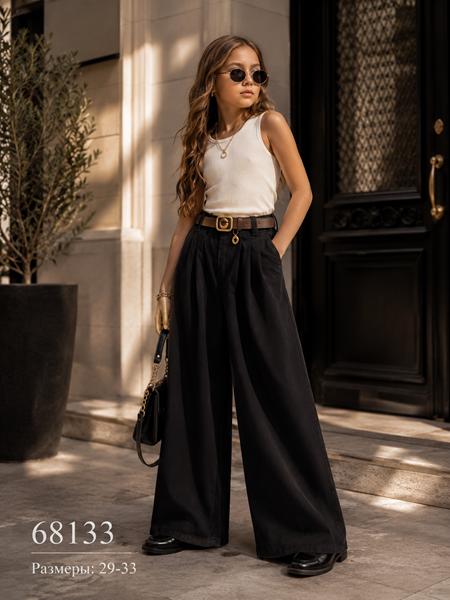 Джинсы Major kids (29-33) 68133 black (деми)