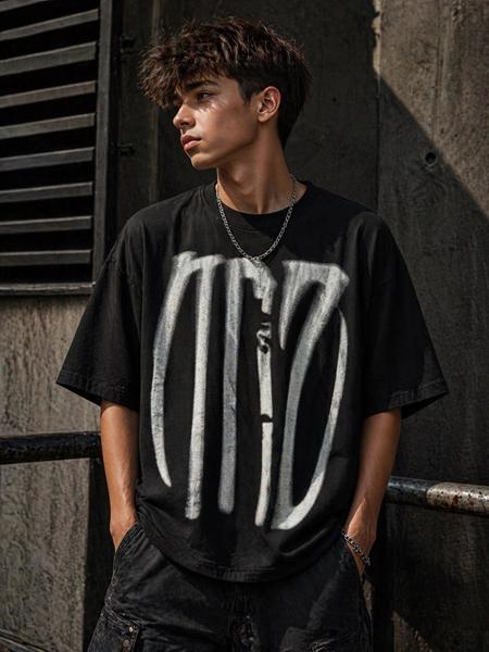 Футболка Major kids (130-170) 2A3058 black (лето)