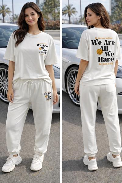 Костюм спорт Major kids (S-L) 7238 white (деми)