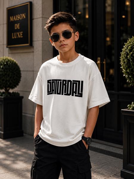 Футболка Major kids (134-152) 3705 white (лето)
