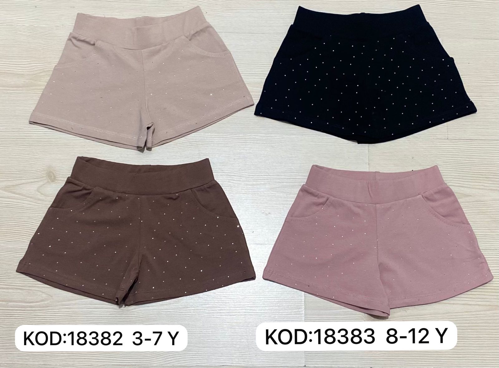 Шорты Meloria (3-7) 18382 l.beige (лето)