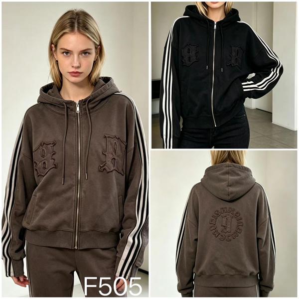 Кофта спорт Immei (M-XL) F505 black (деми)