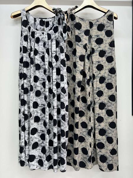 Платье Estima (3XL-6XL) 21034 beige (лето)