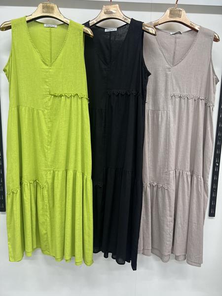 Сарафан Estima (3XL-6XL) 10761 salat (лето)