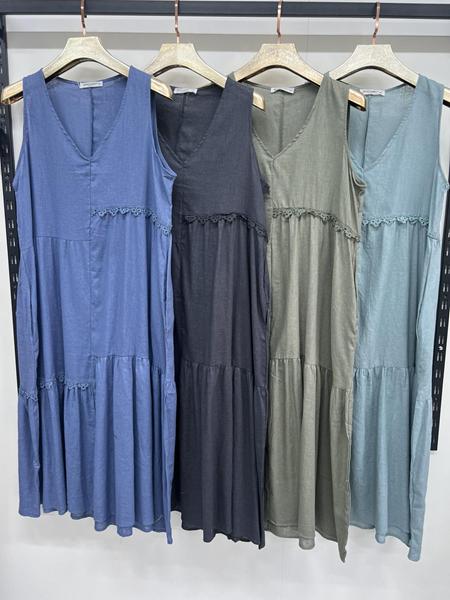 Сарафан Estima (3XL-6XL) 10761 blue (лето)