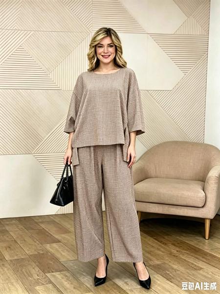 Костюм Estima (3XL-6XL) 119355 nude (деми)