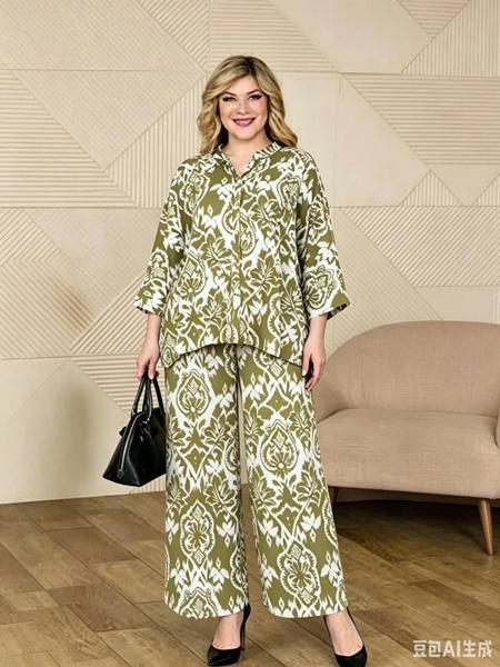 Костюм Estima (3XL-6XL) 20858 khaki (лето)