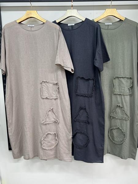Платье Estima (3XL-6XL) 10799 nude (лето)