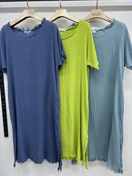 Платье Estima (3XL-6XL) 10799-1 salat (лето)