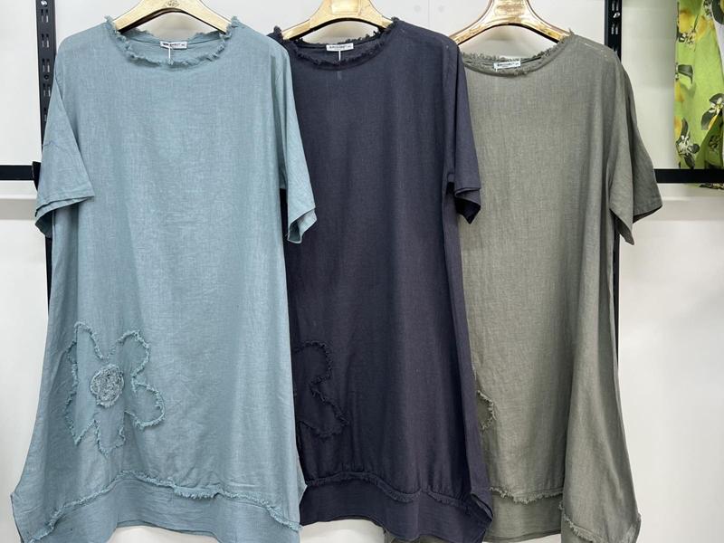 Платье Estima (3XL-6XL) 10801 l.blue (лето)
