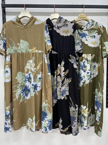 Платье Estima (3XL-6XL) 23026 nude (лето)