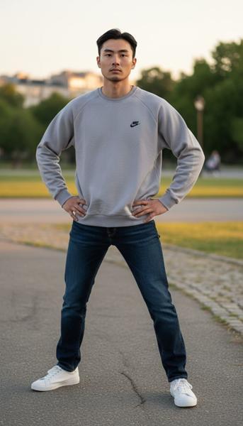 Свитер Shon (M-3XL) S3684 l.grey (деми)