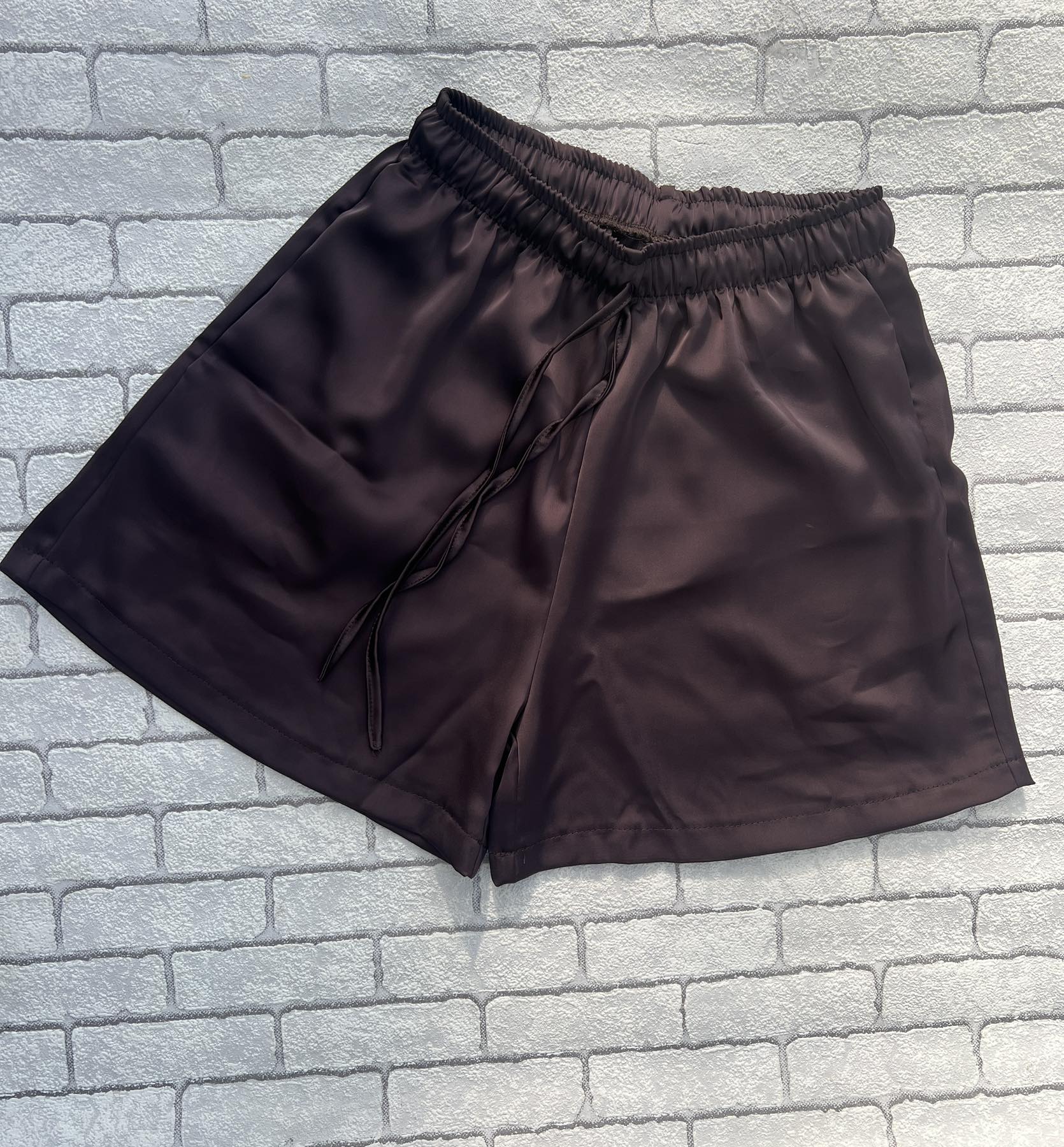 Шорты Valentina (42-52) 001 brown (лето)