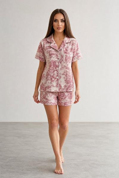 Пижама Trikotag (L-2XL) T228 pink (лето)