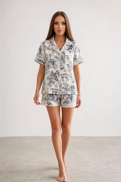Пижама Trikotag (L-2XL) T229 grey (лето)