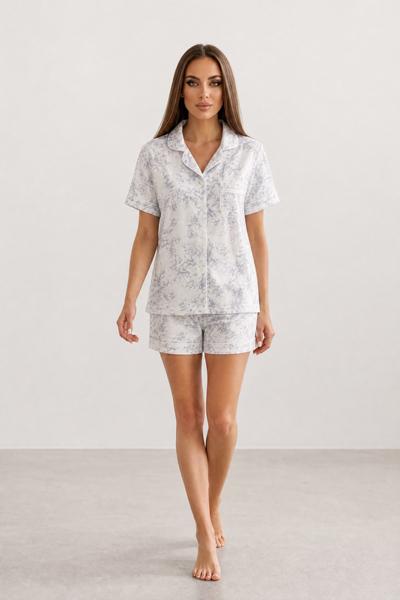 Пижама Trikotag (L-2XL) T230 white (лето)