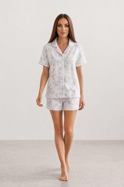 Пижама Trikotag (L-2XL) T357 l.grey (лето)