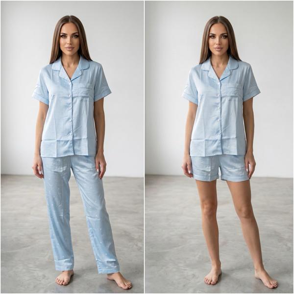Комплект Trikotag (M-2XL) 3320 l.blue (деми)