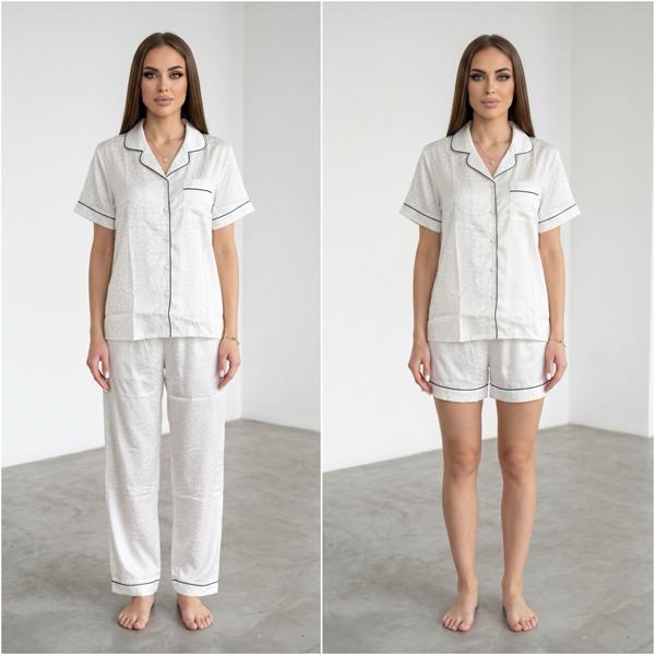 Комплект Trikotag (M-2XL) 3712 white (деми)